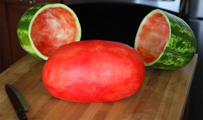 Watermelon Flesh. Also Oddly Unsettling