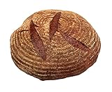 Knuspriges Bäcker-Brot, 2x 1000 g, frisch gebacken & direkt verschickt – Bauernbrot nach traditioneller Zubereitung – Weizenbrot ohne Hefe, Konservierungs- und Zusatzstoffe. Lang haltbares Krustenbrot, am besten frisch aus Ihrem Ofen