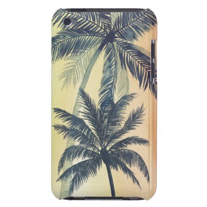 Tropical Palm Leaves Barely There iPod Cover