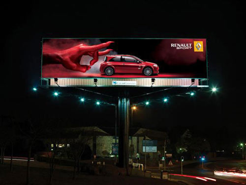 Renault Sport Billboard Advertisement
