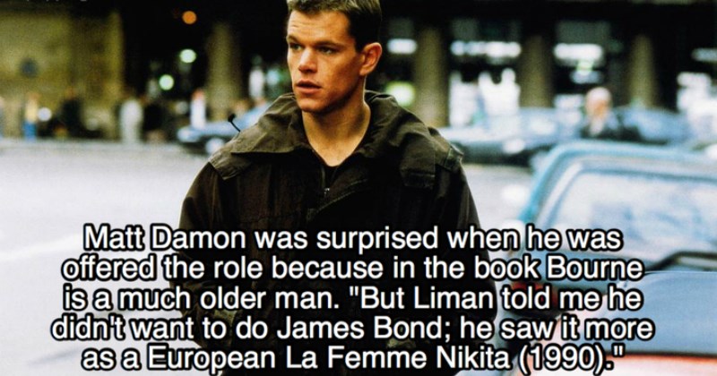 17 facts from the Bourne Identity