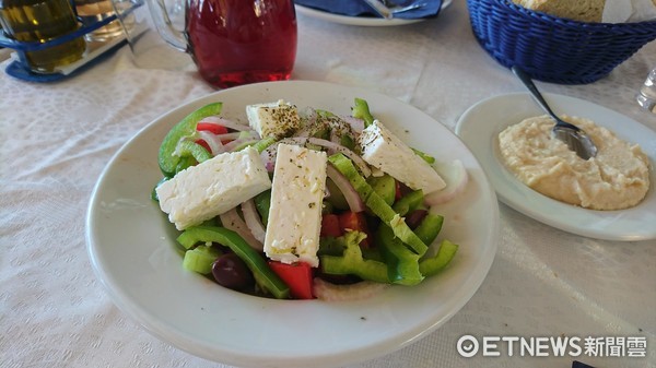 ▲希臘雅典小漁港Mikrolimano，4 brothers restaurant。（圖／記者李姿儀攝）