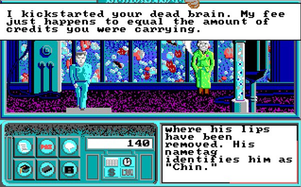 The forgotten cyberspace of the Neuromancer computer game