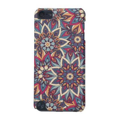 Colorful abstract ethnic floral mandala pattern iPod touch 5G cover