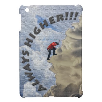 Always Higher! Gray Design iPad Mini Cases