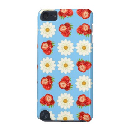 Strawberries and daisies iPod touch 5G case