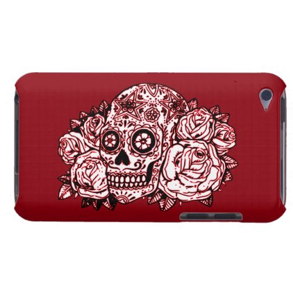 Skull and Roses iPod Touch Case