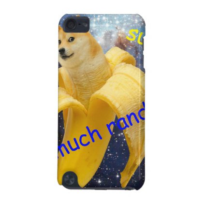 banana - doge - shibe - space - wow doge iPod touch 5G case