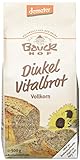 Bauckhof Dinkel-Vitalbrot Vollkorn Demeter, 6er Pack (6 x 500 g)