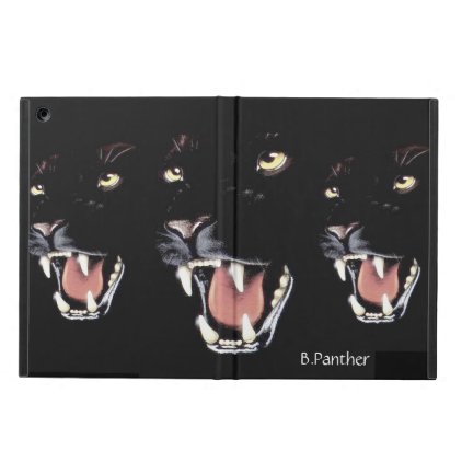 Black Panther Wildlife iPad Air Case