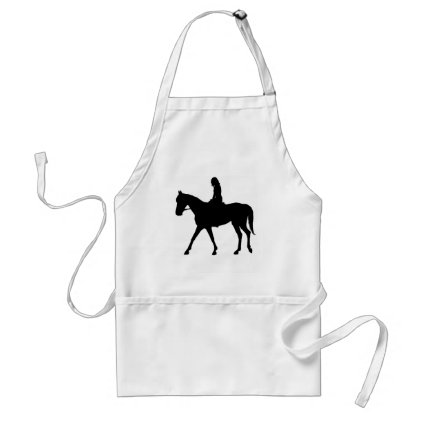 Girl on Horse Adult Apron