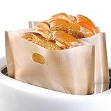 Aliciashouse 17X19CM Teflon Antihaft-wiederverwendbare Brot Toast Sandwich Tasche