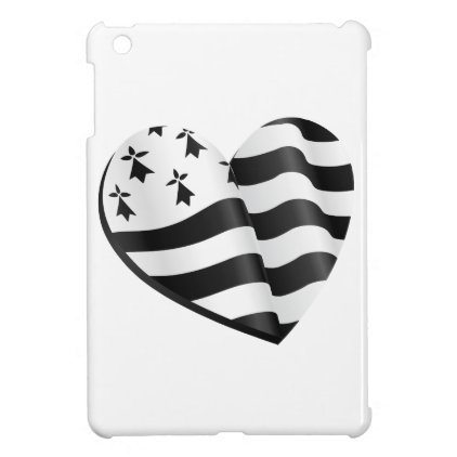 Breton flag heart case for the iPad mini