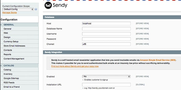 Sendy Newsletter Integration for Magento