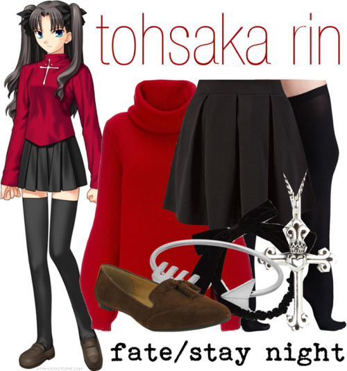 otakucouture:Fate/Stay Night Fashion » Tohsaka Rin » Casual...