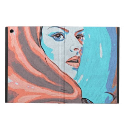 Lady In Orange Hood Cover For iPad Air
