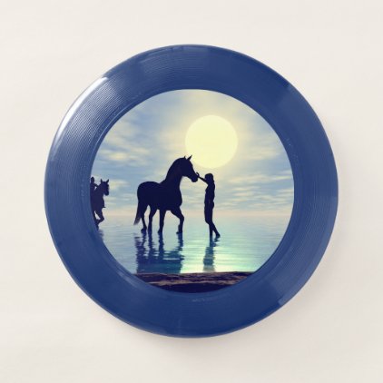 Horse And Owner Wham-O Frisbee
