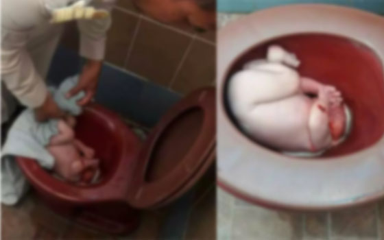 Pelajar Kolej Kantoi Buang Bayi Dalam Lubang Tandas Di Stesen Minyak