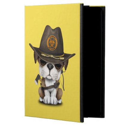 Cute Bulldog Puppy Zombie Hunter Powis iPad Air 2 Case