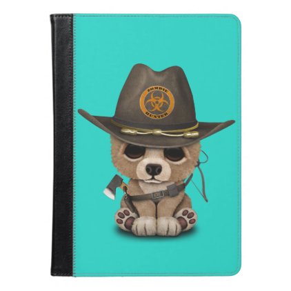 Baby Bear Cub Zombie Hunter iPad Air Case