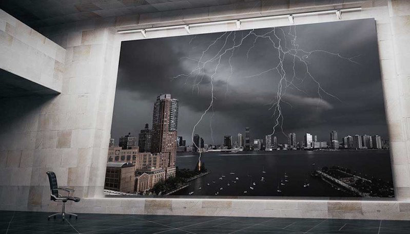 Photographer upconverted this lightning photo to 5.45 gigapixels