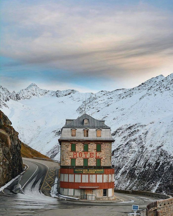 Hotel Belvédère Near The Rhône Glacier, Switzerland
