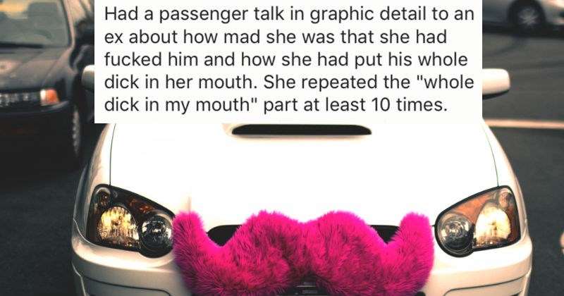 Uber and Lyft drivers share stories of their craziest NSFW passengers.