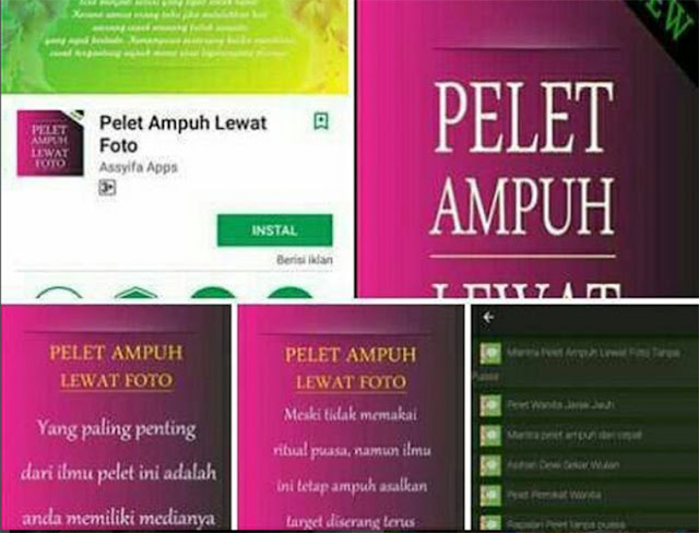 Heboh Aplikasi "Pelet Ampuh" di Playstore, Netizen Peringatkan Perempuan Yang Suka Pajang Foto di Media Sosial