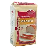 Küchenmeister Brotbackmischung Weissbrot, 15er Pack (15 x 500g)