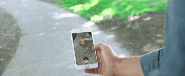 If you've ever played Pokémon Go, you'll be familiar with the concept.