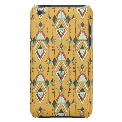 Vintage ethnic tribal aztec ornament barely there iPod case