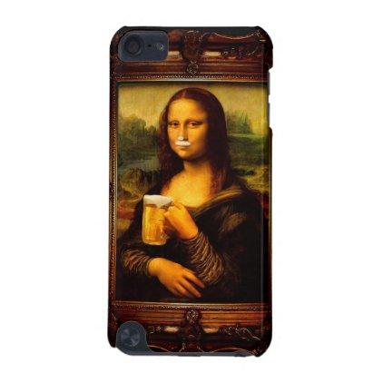 Mona lisa - mona lisa beer - funny mona lisa-beer iPod touch 5G cover