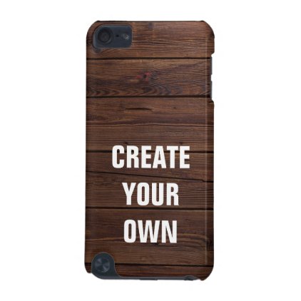 Create Your Own Wooden Floor Look iPod Touch (5th Generation) Case
