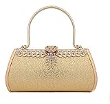 KISS GOLD (TM) Tragetasche Clutch Abendtasche mit elegantem Design
