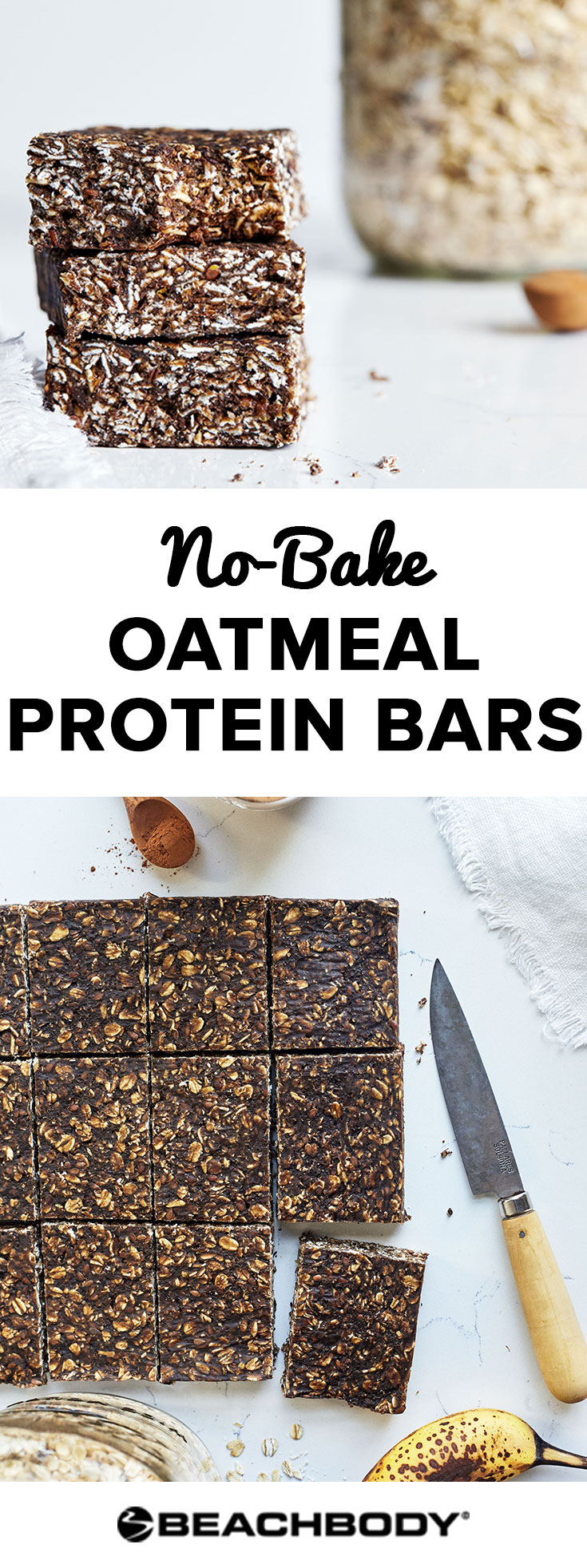 No-Bake Oatmeal Protein Bars