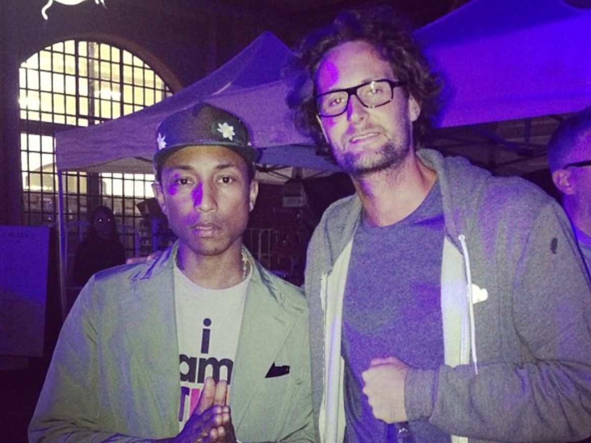 Eric Wahlforss and Pharell
