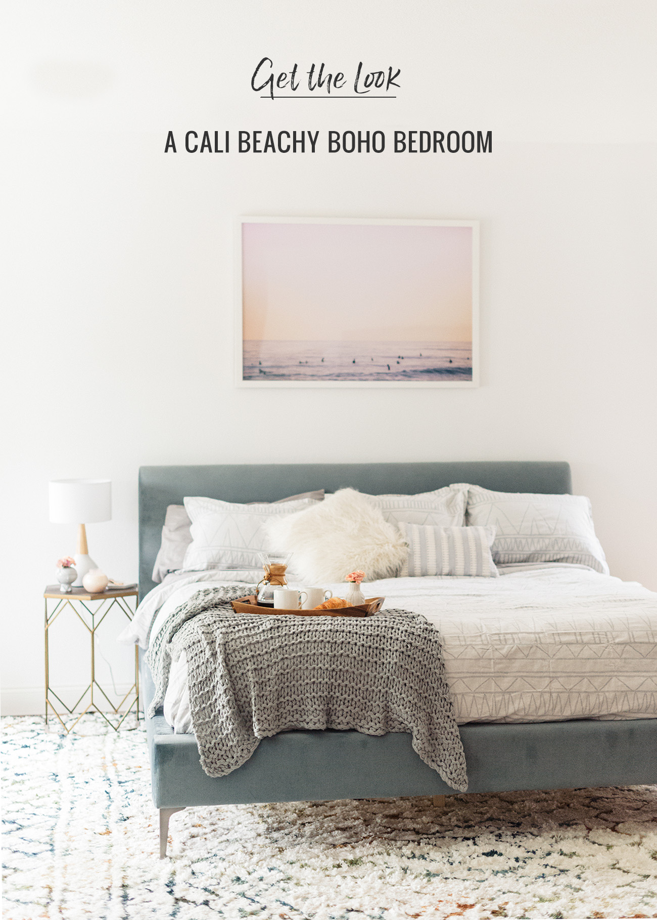 Get the Look Cali Beachy Boho Bedroom 