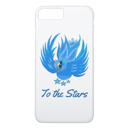 Blue Birdie Phone Case