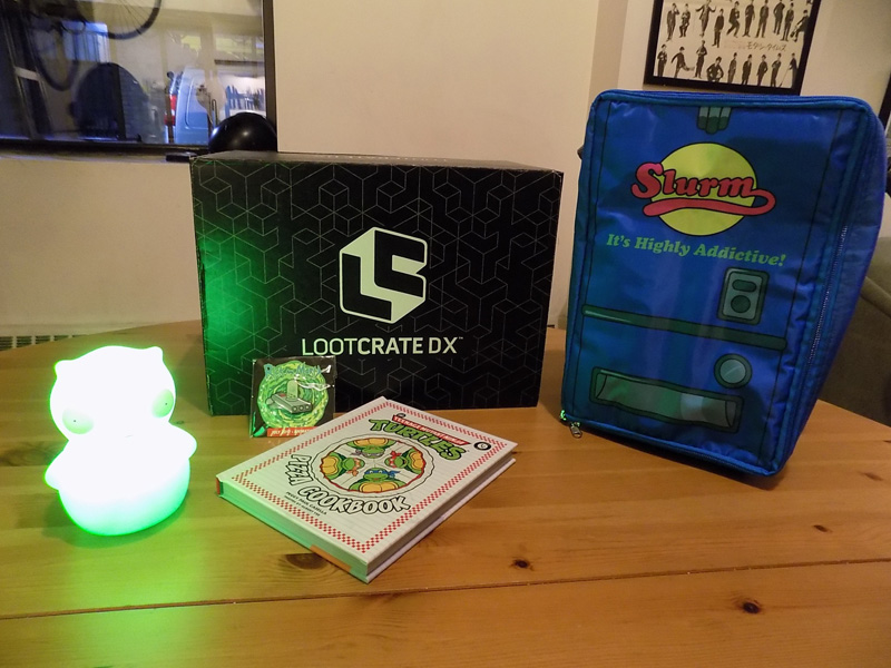 Loot Crate DX July 2017: Animation