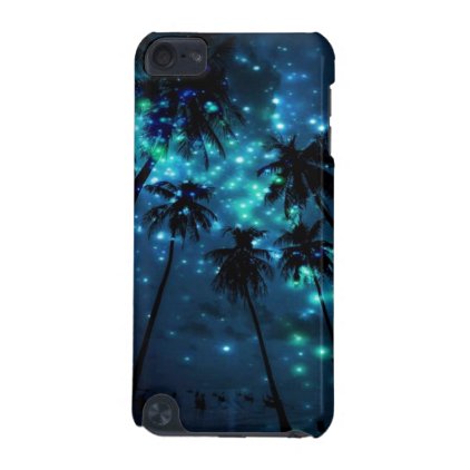 Teal Tropical Paradise iPod Touch 5g Phone Case