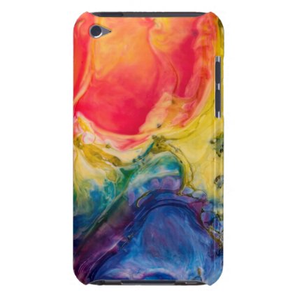 Red Yellow Blue Abstract Painting Barely There iPod Cover