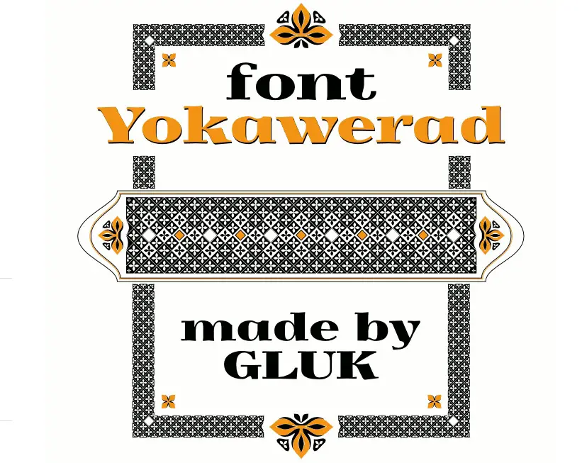 Yokawerad Wide Font