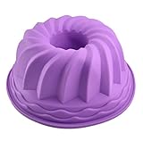 nalmatoionme groß Swirl Silikon Küche DIY Bakeware Kuchenform BROT Gebäck Form Pfanne Set zufällige Farbe