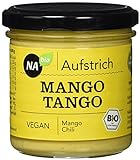Nabio Mango Tango - Bio Brot-Aufstrich Mango Chili - vegan, 6er Pack (6 x 130 g)