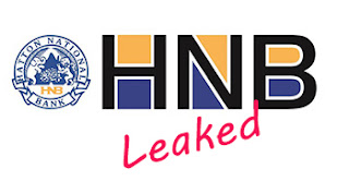 Inquiry by Central Bank about HNB Bank information leaking out