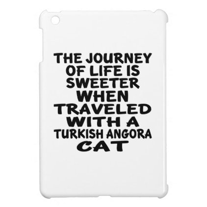 Traveled With Turkish Angora Cat iPad Mini Cover