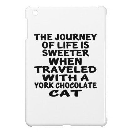 Traveled With York Chocolate Cat Cover For The iPad Mini