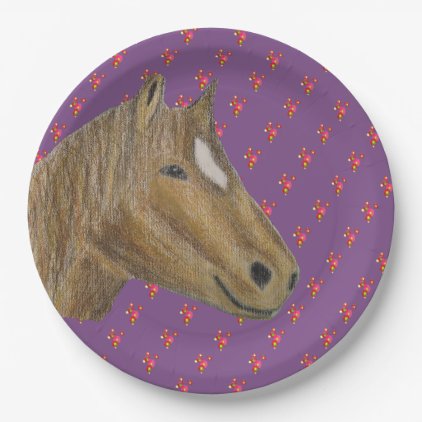 Pony Molly Paper Plate