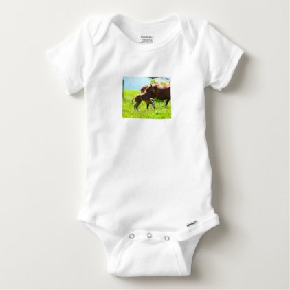 Horse Pony Baby Foal Cute Baby Onesie