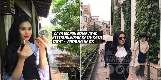 "Saya Mohon Maaf" - Akhirnya Setelah Dimaki Dan Dikecam Netizen Anzalna Nasir Tampil Mohon Maaf